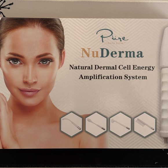 NuDerma Skin Therapy Device - White